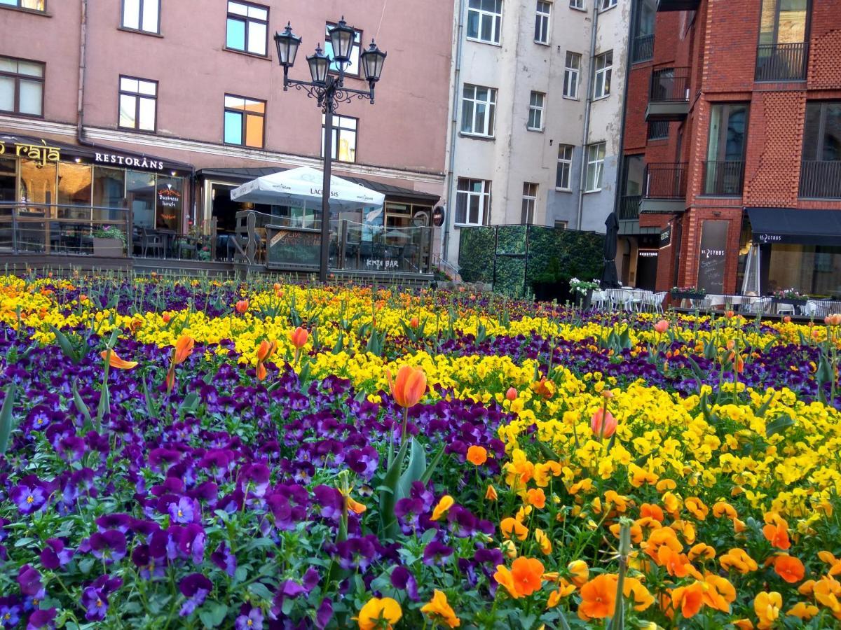 Apartamento La Boheme - The Magic Of Riga & Free Parking Exterior foto